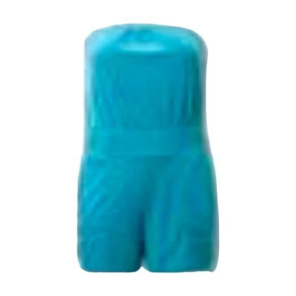 TORRID Plus Size Biscay Bay Blue Color Beach Romper Size 2X - Picture 5 of 13